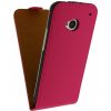 Mobilize Ultra Slim Flip Case HTC One Fuchsia