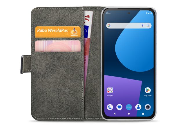 Mobilize Classic Gelly Wallet Book Case Google Pixel 8 Black