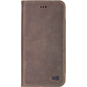 Senza Raw Leather Booklet Apple iPhone 7 Plus/8 Plus Chestnut Brown