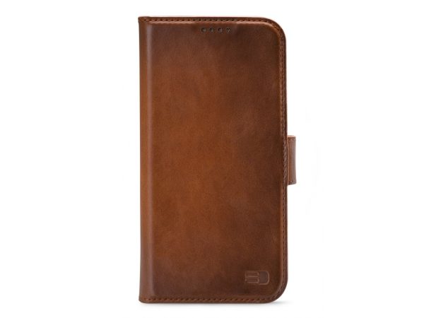 Senza Desire Leather Wallet Apple iPhone X/Xs Burned Cognac