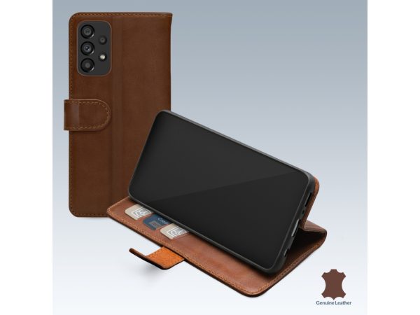 Mobilize Leather Wallet Samsung Galaxy A53 5G Brown