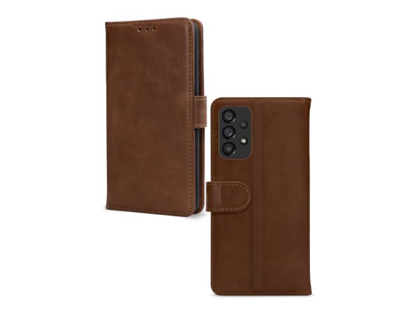 Mobilize Leather Wallet Samsung Galaxy A53 5G Brown