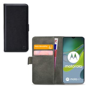 Mobilize Classic Gelly Wallet Book Case Motorola Moto E13 4G Black