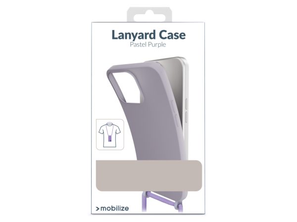 Mobilize Lanyard Gelly Case for Samsung Galaxy S23 5G Pastel Purple