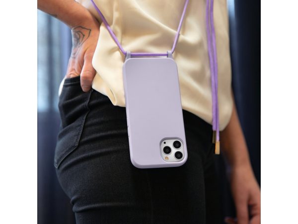 Mobilize Lanyard Gelly Case for Samsung Galaxy S23 5G Pastel Purple