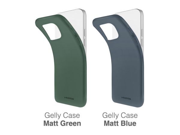 Mobilize Rubber Gelly Case Samsung Galaxy S24+ 5G Matt Green