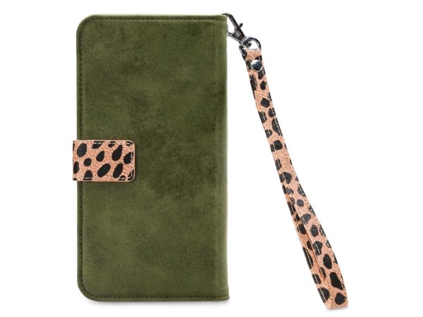 Mobilize 2in1 Magnet Zipper Case Samsung Galaxy A33 5G Olive/Leopard