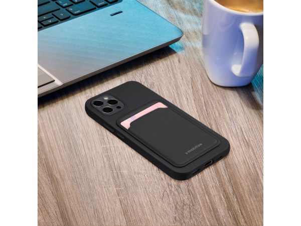 Mobilize Rubber Gelly Card Case Samsung Galaxy A35 5G Matt Black