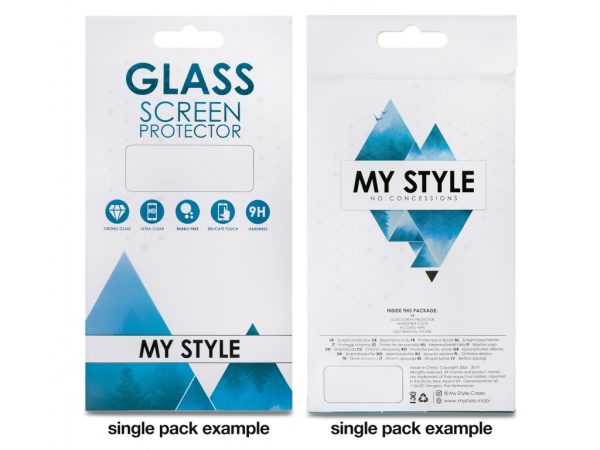 My Style Tempered Glass Screen Protector for Apple iPhone 12/12 Pro Clear (10-Pack)