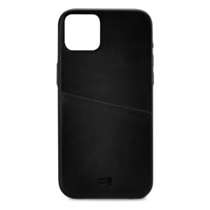 Senza Pure Leather Cover with Card Slot Apple iPhone 14 Plus Deep Black