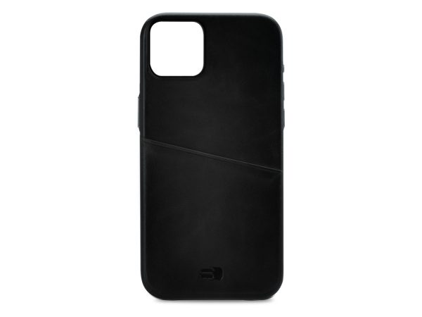 Senza Pure Leather Cover with Card Slot Apple iPhone 14 Plus Deep Black