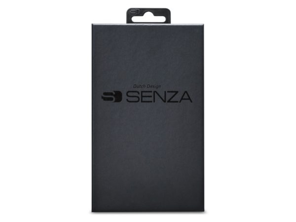 Senza Pure Leather Cover with Card Slot Apple iPhone 14 Plus Deep Black