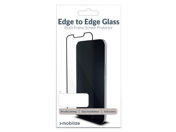 Mobilize Edge-To-Edge Glass Screen Protector Apple iPhone 16 Pro Max Full Glue