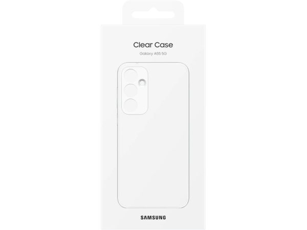 EF-QA556CTEGWW Samsung Clear Case Galaxy A55 5G Transparent