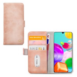 Mobilize Elite Gelly Wallet Book Case Samsung Galaxy A41 Soft Pink