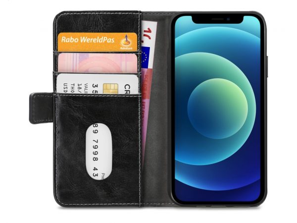 Mobilize Elite Gelly Wallet Book Case Apple iPhone 12 Mini Black