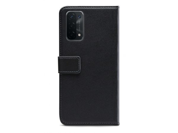 Mobilize Classic Gelly Wallet Book Case OPPO A54 5G/A74 5G Black