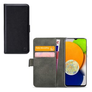 Mobilize Classic Gelly Wallet Book Case Samsung Galaxy A03 Black