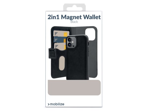 Mobilize 2in1 Magsafe Compatible Gelly Wallet Case Apple iPhone 14 Black