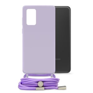 Mobilize Lanyard Gelly Case for Samsung Galaxy A13 4G Pastel Purple