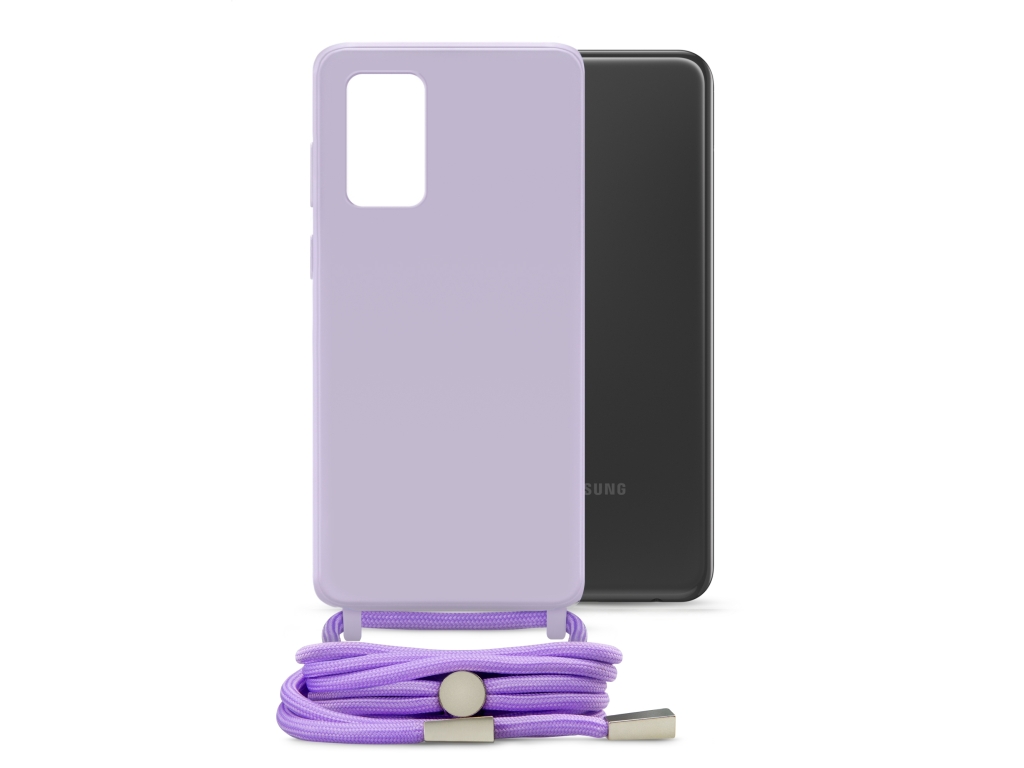 Mobilize Lanyard Gelly Case for Samsung Galaxy A13 4G Pastel Purple