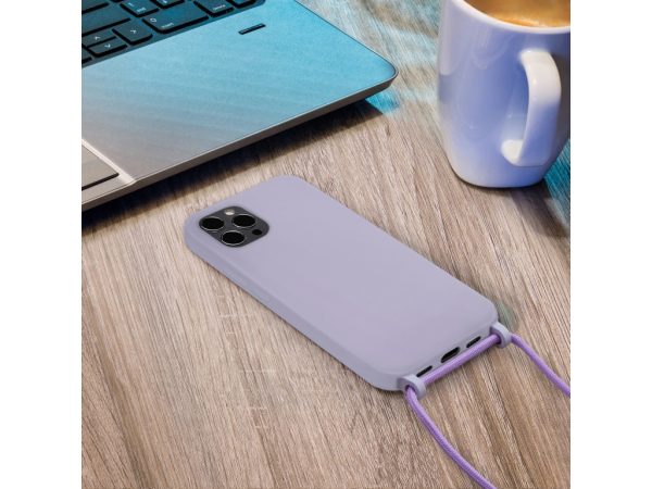 Mobilize Lanyard Gelly Case for Samsung Galaxy A13 4G Pastel Purple