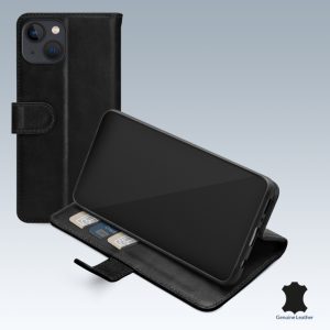 Mobilize Leather Wallet Apple iPhone 13 Black