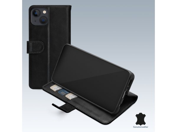 Mobilize Leather Wallet Apple iPhone 13 Black