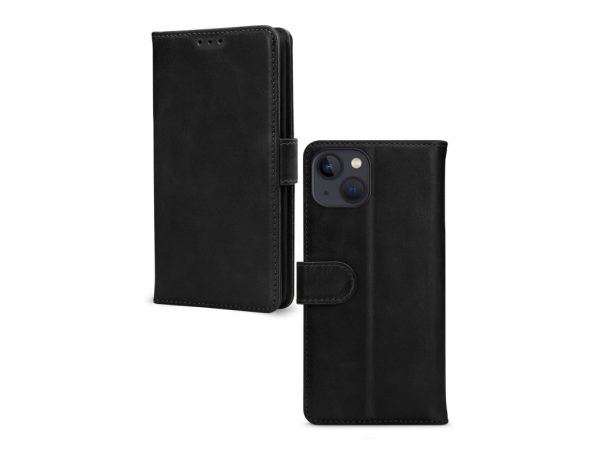 Mobilize Leather Wallet Apple iPhone 13 Black