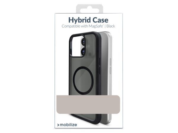 Mobilize MagSafe Compatible Hybrid Pro Case Apple iPhone 13 Black