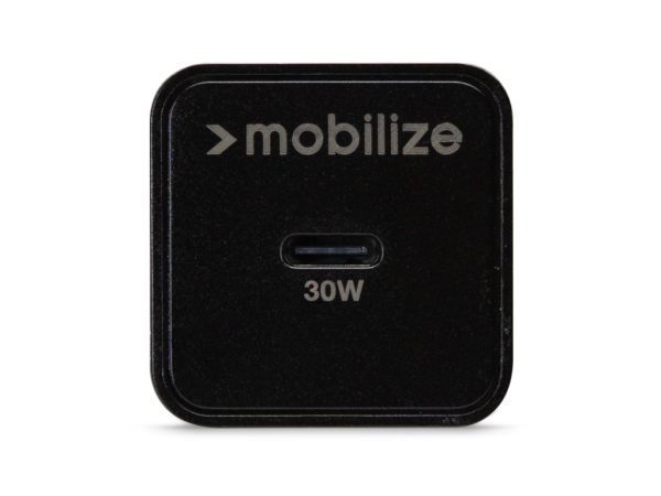 Mobilize Wall Charger USB-C GaN 30W with PD/PPS Black