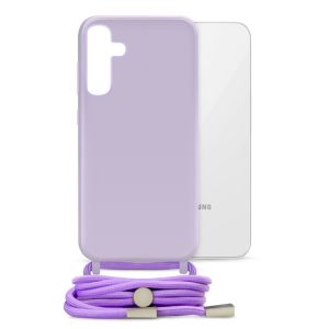 Mobilize Lanyard Gelly Case for Samsung Galaxy S24 5G Pastel Purple