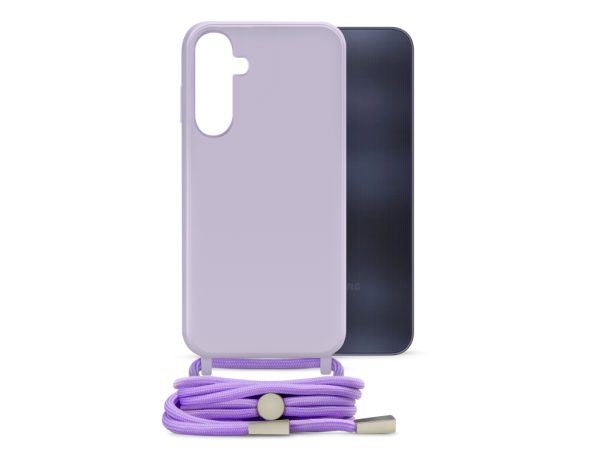 Mobilize Lanyard Gelly Case for Samsung Galaxy A25 5G Pastel Purple