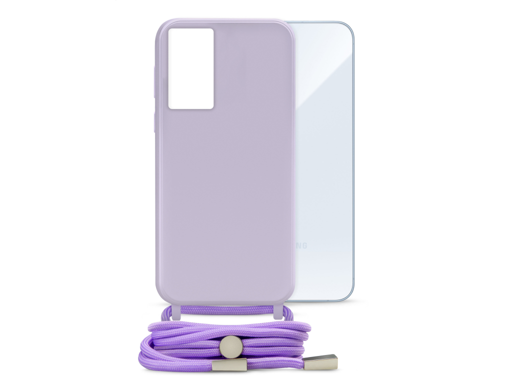 Mobilize Lanyard Gelly Case for Samsung Galaxy A55 5G Pastel Purple