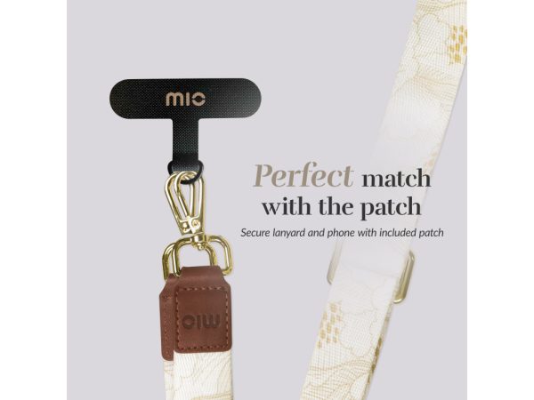 MIO Lanyard White Roses