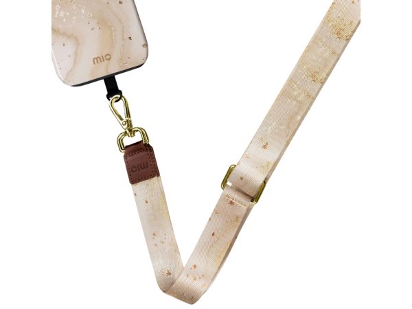 MIO Lanyard Gold Marble