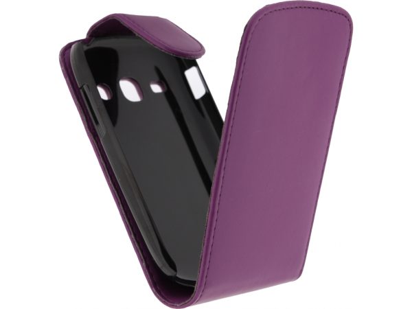 Xccess Flip Case Samsung Galaxy Fame S6810 Purple