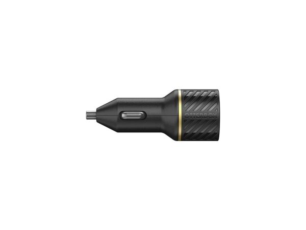 OtterBox Fast Charge Dual Port Premium Car Charger 30W Black Shimmer