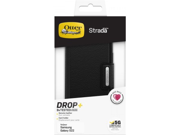 OtterBox Strada Samsung Galaxy S22 5G Shadow Black