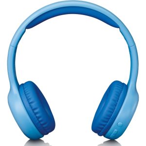 HPB-110BU Lenco On-Ear Stereo Bluetooth Headset for Kids Blue