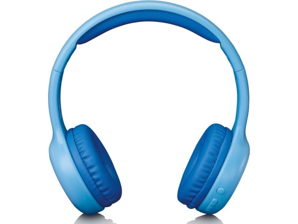 HPB-110BU Lenco On-Ear Stereo Bluetooth Headset for Kids Blue