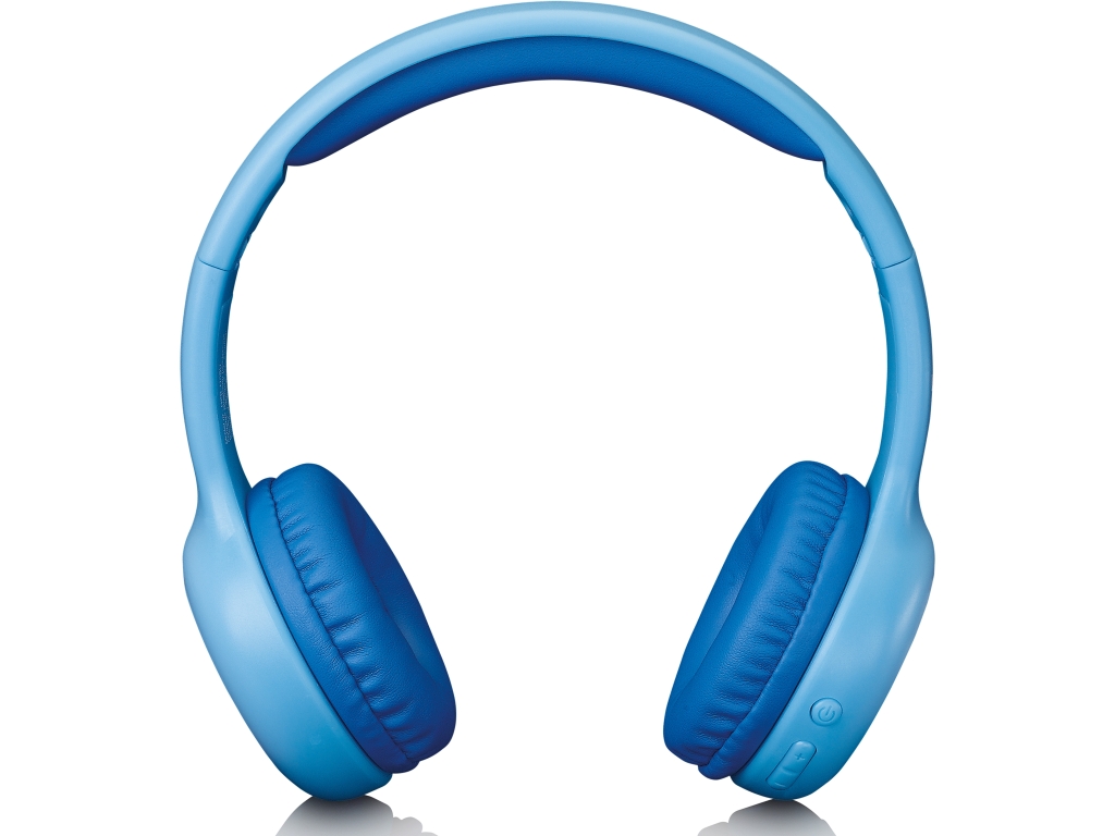 HPB-110BU Lenco On-Ear Stereo Bluetooth Headset for Kids Blue