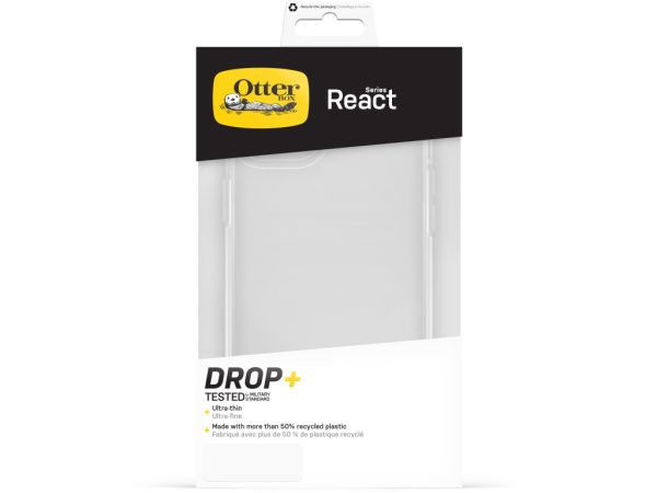 OtterBox React Series Apple iPhone 14 Plus/15 Plus Clear