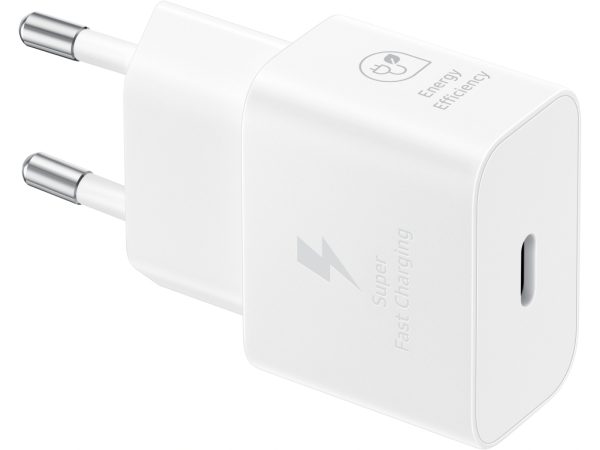 EP-T2510XWEGEU Samsung USB-C PD Wall Charger 25W + USB-C Cable White Bulk