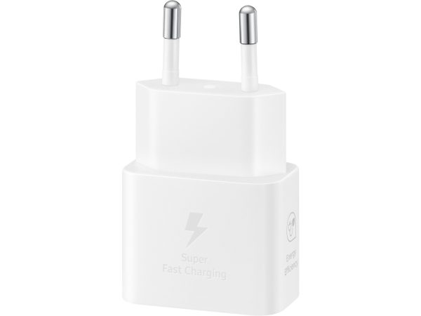 EP-T2510XWEGEU Samsung USB-C PD Wall Charger 25W + USB-C Cable White Bulk