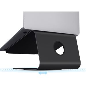 Rain Design mStand 360 Laptop Stand + Swivel Base Black