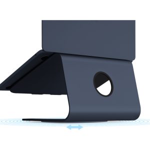 Rain Design mStand 360 Laptop Stand + Swivel Base Midnight