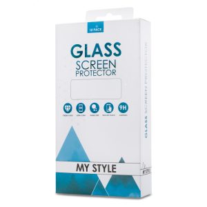 My Style Tempered Glass Screen Protector for Apple iPhone 15/16 Clear (10-Pack)