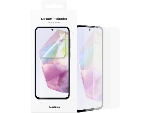 EF-UA356CTEGWW Samsung Screen Protector Folie (2 stuks) Galaxy A35 5G