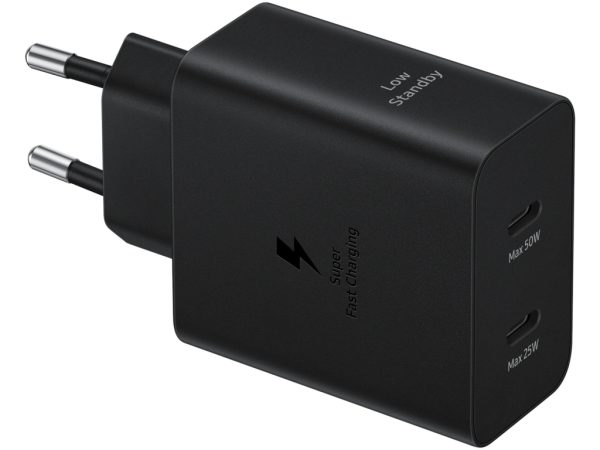 EP-T5020XBEGEU Samsung USB-C PD Wall Charger 50W + USB-C Cable Black